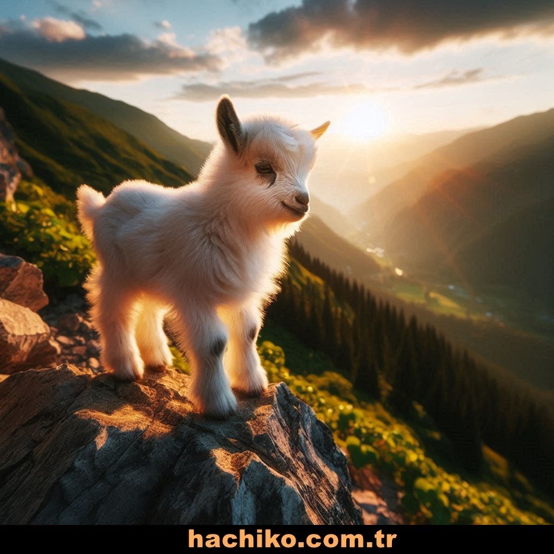 Hachiko,oğlak,goat