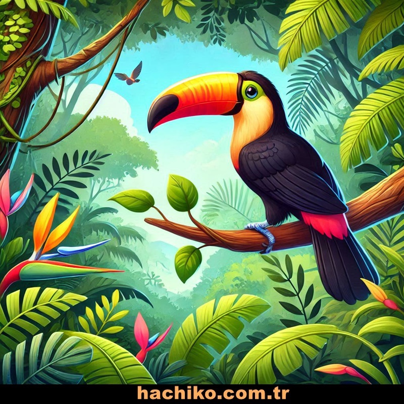 Hachiko,tukan kuşu,toucan