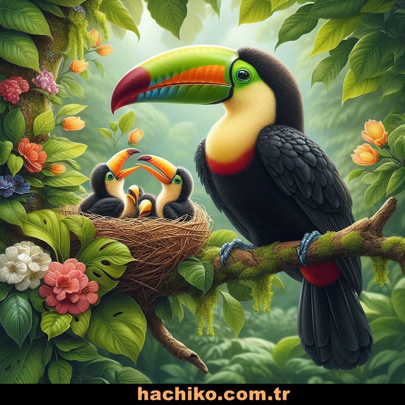 Hachiko,tukan kuşu,toucan